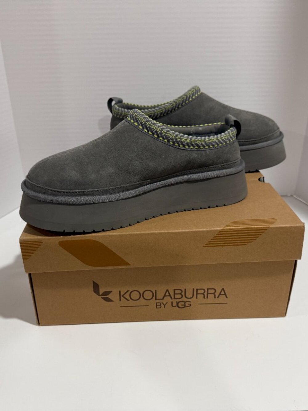 Koolaburra by UGG Burree Platform indoor-outdoor Slippers Women’s 9 CLOUD NEW